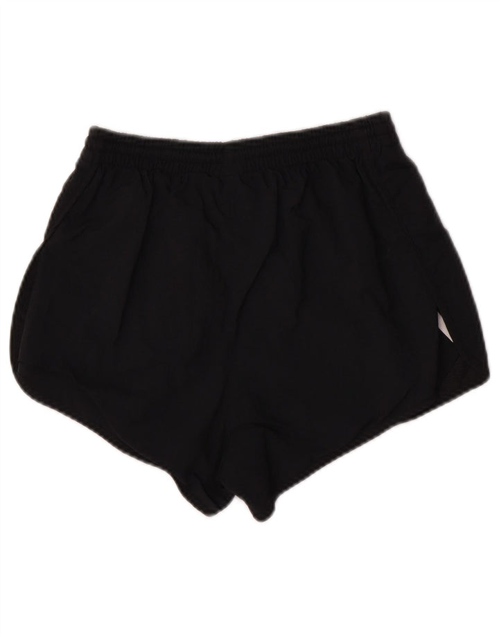 Damskie spodenki sportowe Adidas UK 8, małe, czarne, poliestrowe