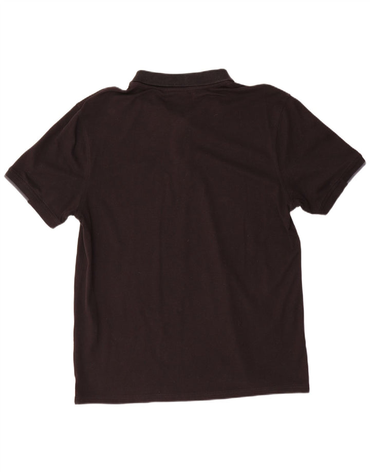 Męska koszulka polo Lyle & Scott XL, czarna, poliester