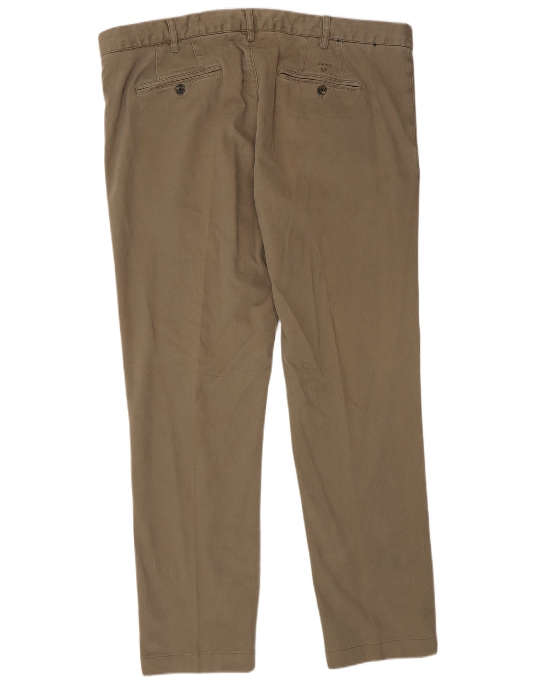 Męskie spodnie typu slim chino Gant W40 L32 Khaki