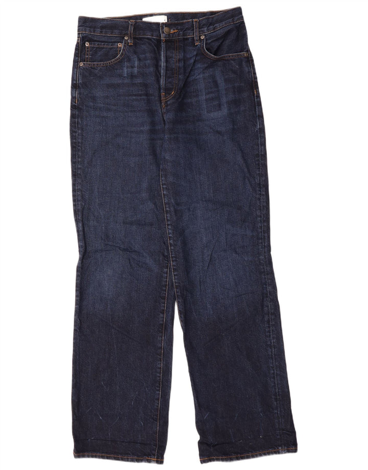 Damskie proste dżinsy Zara EU 40 Medium W30 L33 Niebieskie bawełniane