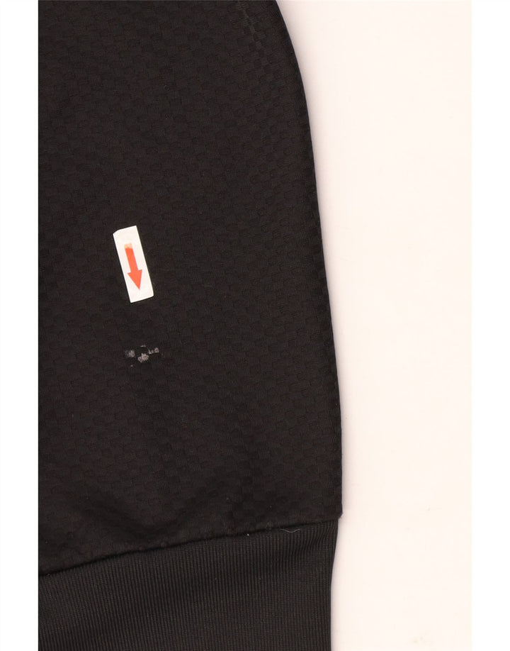 Damska bluza Adidas Graphic Jumper UK 12 Średni czarny poliester