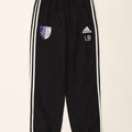 Adidas Chłopięce Graficzne Spodnie Dresowe Joggery 13-14 Lat Czarny Poliester