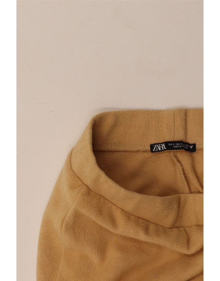 Damskie spodnie dresowe ZARA UK 8 Small Beżowe