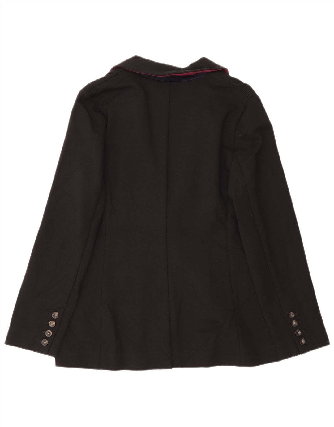 Damska marynarka zapinana na 1 guzik Boden UK 12 Średnia czarna wiskoza