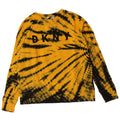 Damska bluza oversize Dkny z grafiką UK 10 Small Yellow Tie Dye
