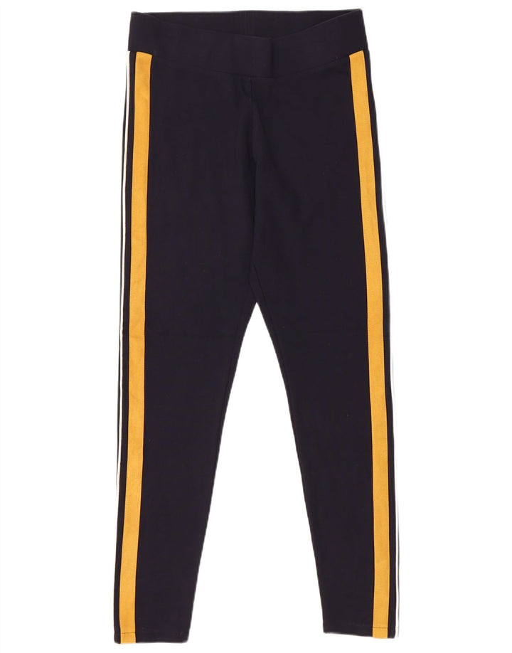 Legginsy damskie MARKS & SPENCER UK 12 Średni granatowy kolor wiskozy