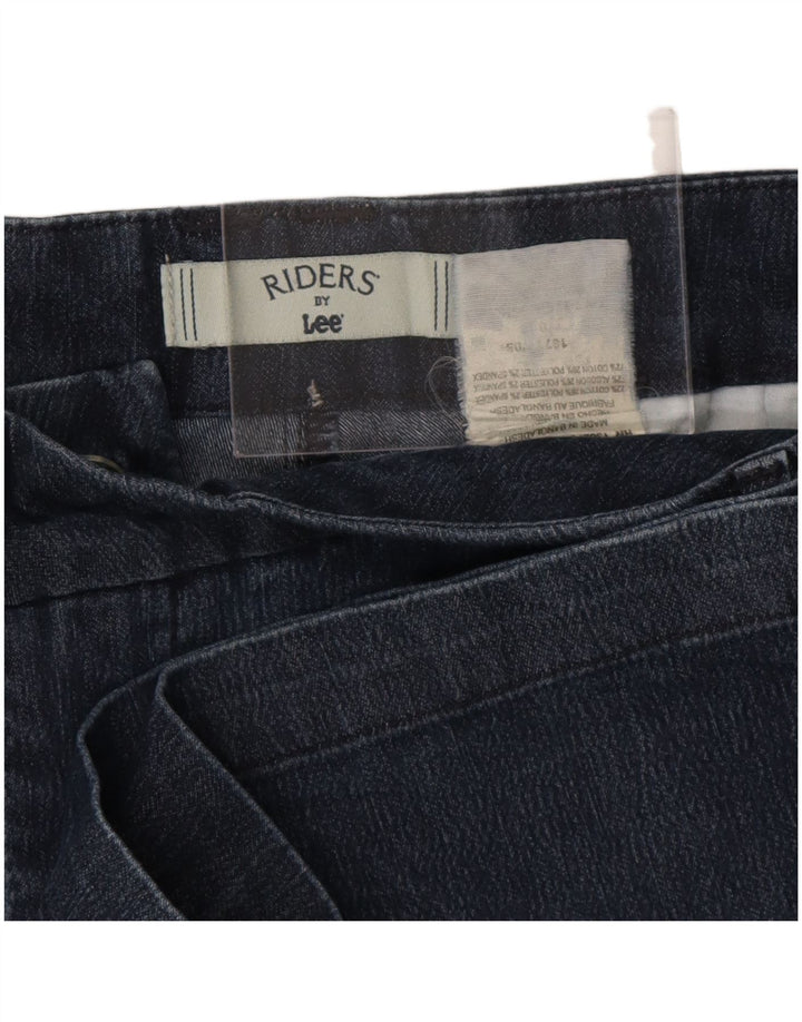Damskie spodenki Chino Lee Riders W32, duże, niebieskie, bawełniane