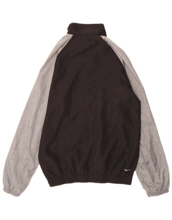 Adidas Męska bluza dresowa Top Jacket UK 36/38 Small Black Colourblock Sports