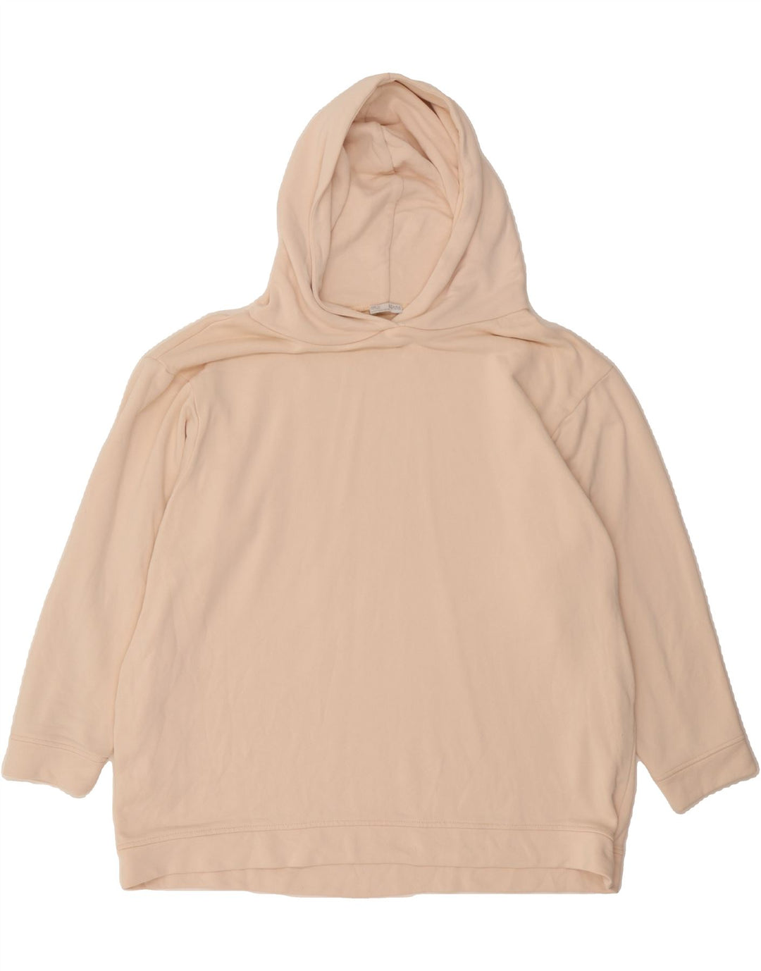 ZARA Womens Oversized Hoodie Jumper UK 14 Medium Pink Cotton Vintage Zara and Second-Hand Zara from Messina Hembry 