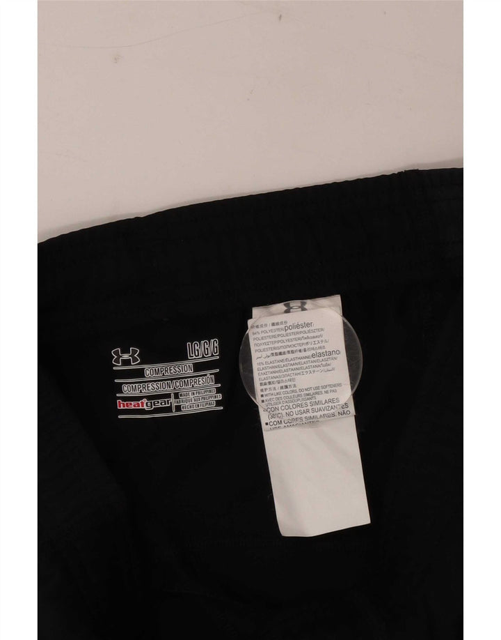 Damskie legginsy Under Armour Heat Gear UK 16, duże, czarne, poliestrowe