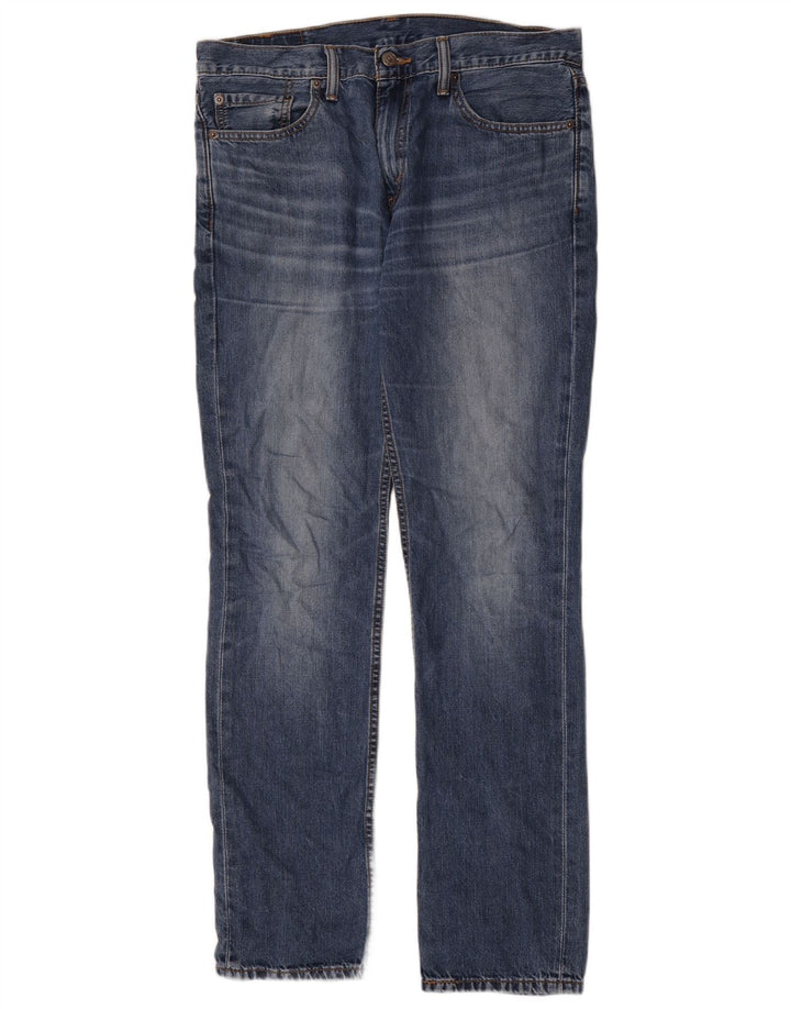 Męskie jeansy Levi's 511 Slim W33 L32 Niebieskie bawełniane