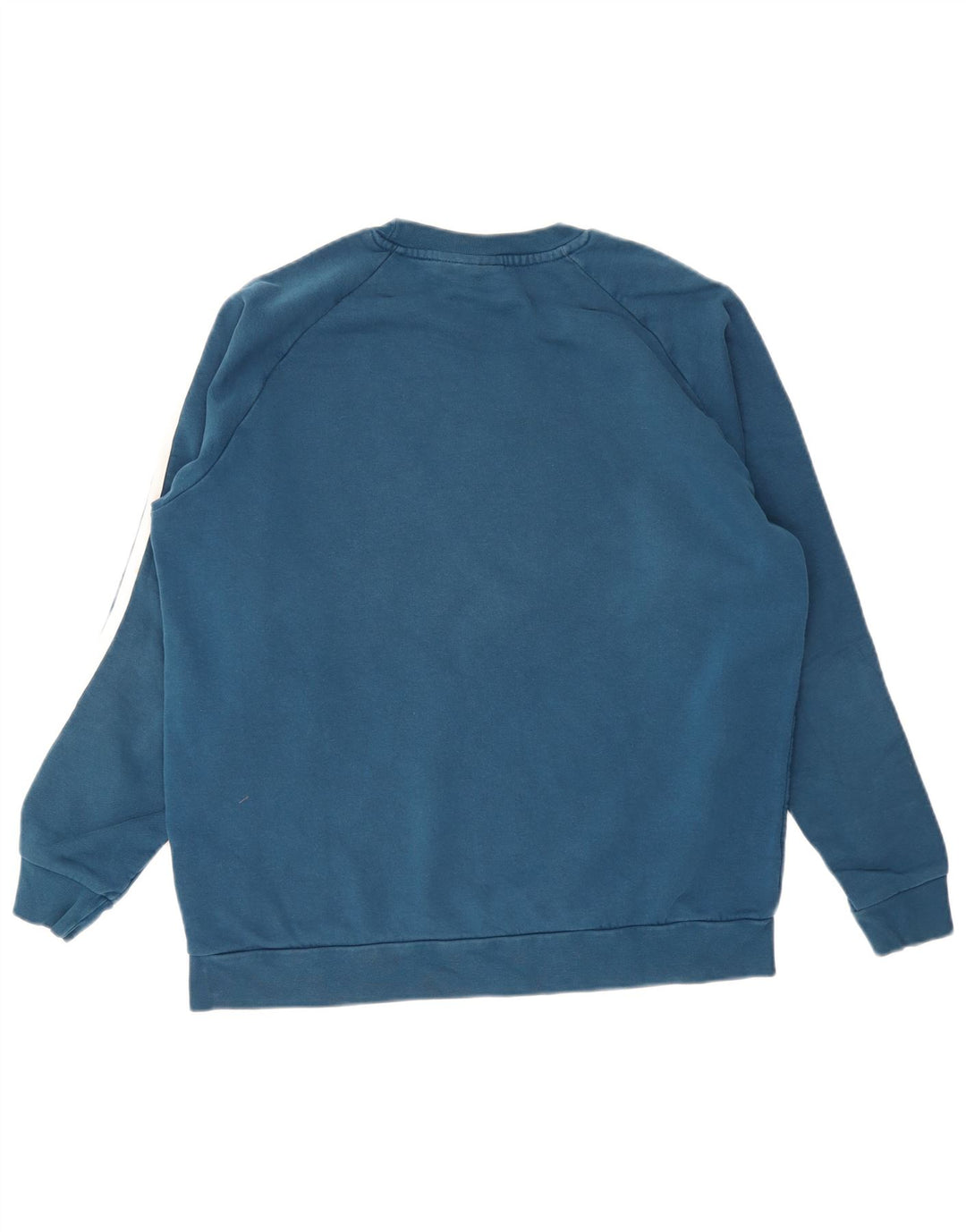 Adidas Męska Bluza Sweter Duża Niebieska Bawełniana
