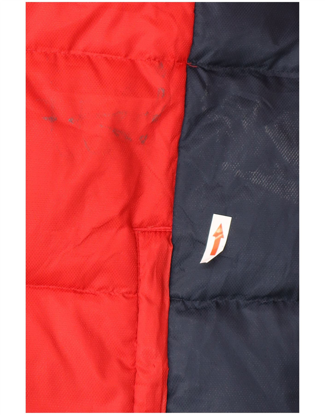 Męska ocieplana kurtka Adidas UK 38, poliester w kolorze średniej czerwieni