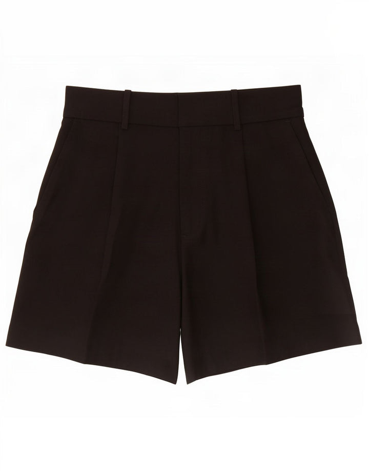 Damskie spodenki chino Zara, średnie W28, czarny poliester