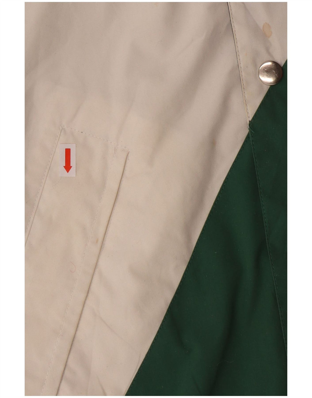 Męska kurtka bomberka z kapturem Patriot UK 36, mała, zielona, bawełniana w bloki kolorów