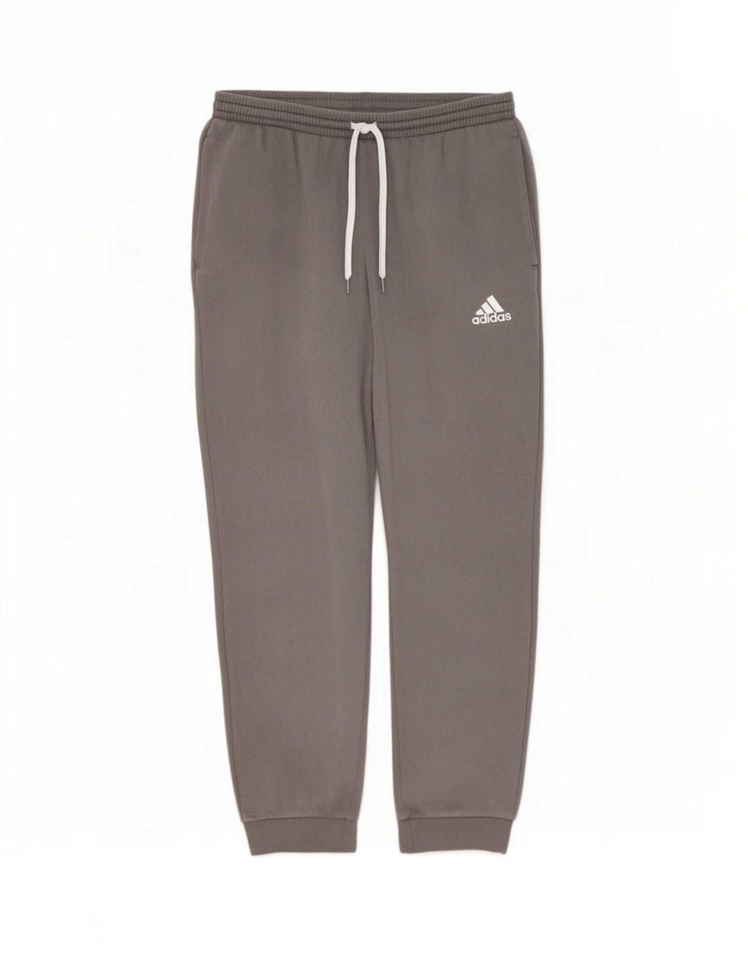 Męskie spodnie dresowe Adidas, średnioszare, bawełniane