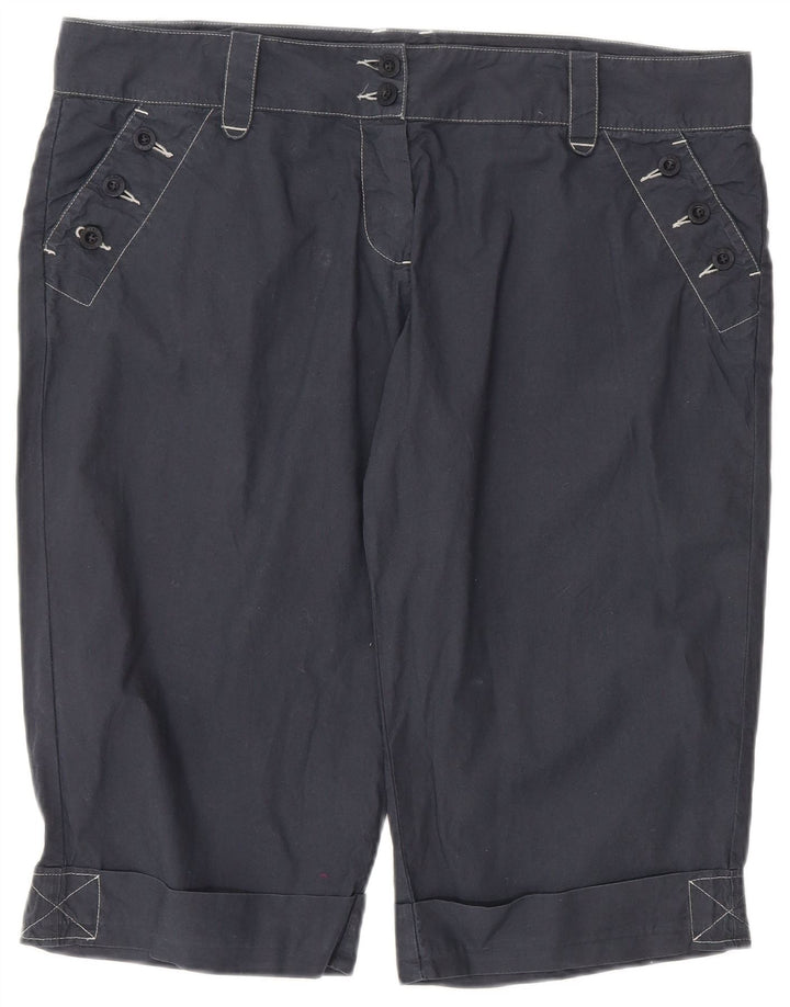 HENRI LLOYD Womens Bermuda Shorts Size 4 Large W34 L18 Grey Cotton