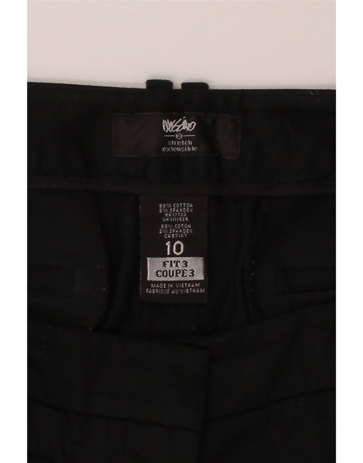 MOSSIMO Womens Casual Shorts US 10 Large W34  Black Cotton Vintage Mossimo and Second-Hand Mossimo from Messina Hembry 