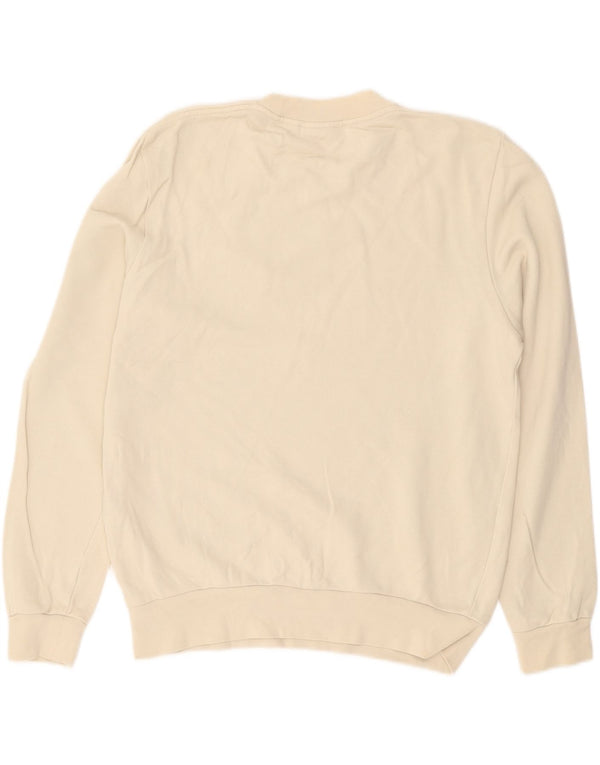 Męska bluza Lacoste Graphic Classic Fit, rozmiar 4, średni beż