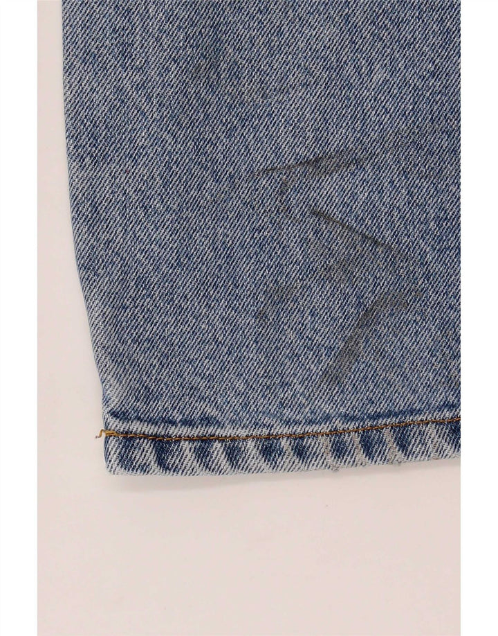 Męskie jeansy Wrangler o prostym kroju W32 L30, niebieskie, bawełniane
