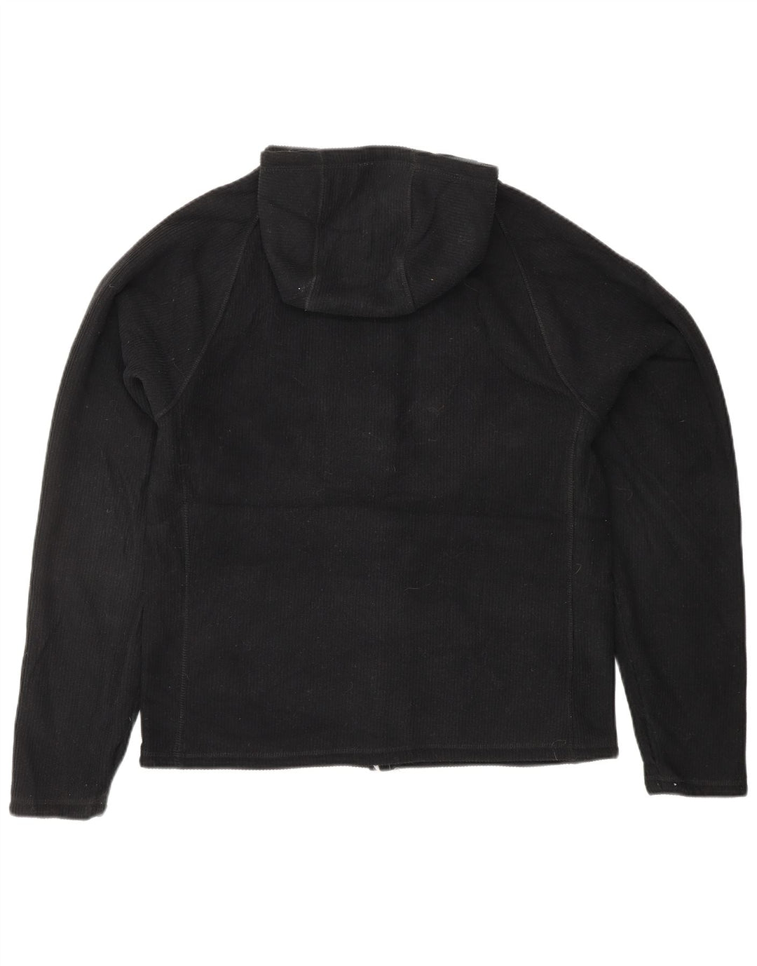 EDDIE BAUER Boys Zip Hoodie Sweater 15-16 Years XL  Black Polyester Vintage Eddie Bauer and Second-Hand Eddie Bauer from Messina Hembry 