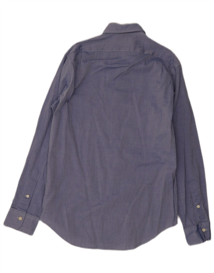 Koszula męska Polo Ralph Lauren, mała, niebieska, bawełniana