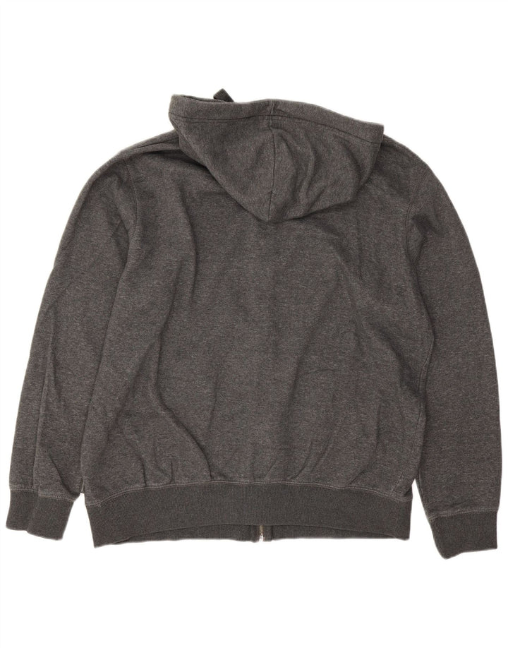 Męski sweter z kapturem i zamkiem French Connection XL, szara bawełna