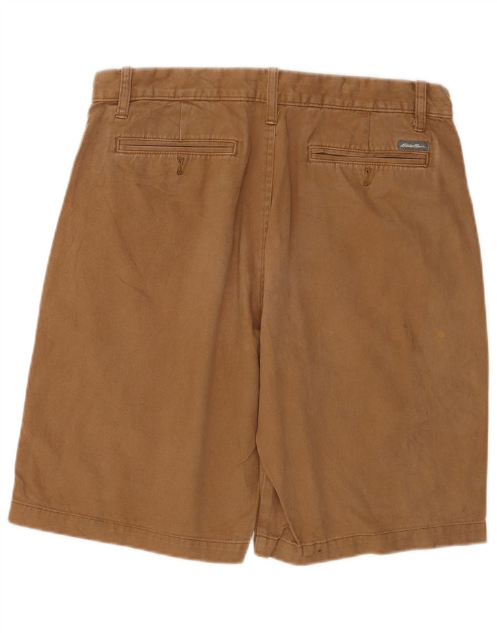 Męskie spodenki Chino Eddie Bauer W33 Średni brązowy bawełna