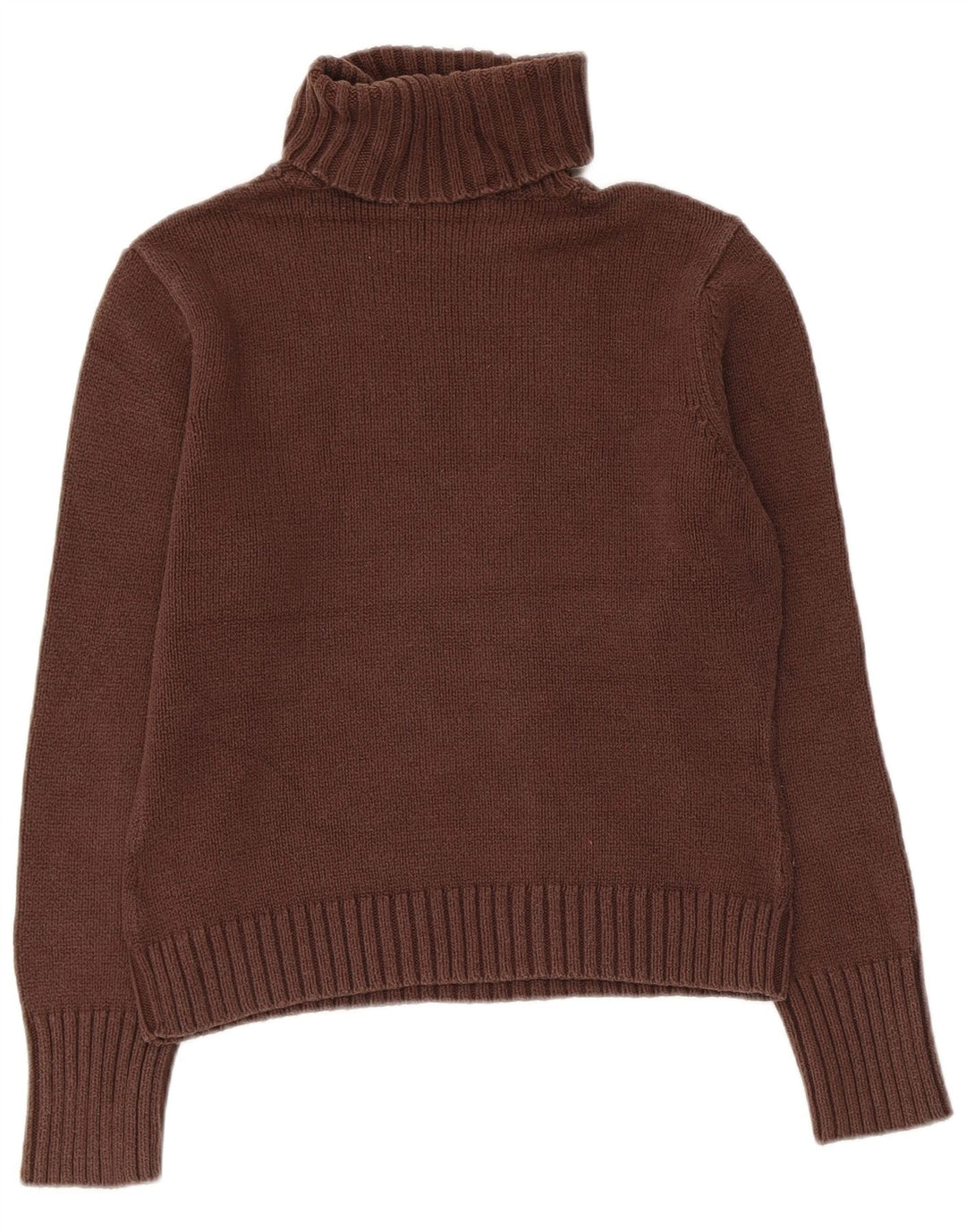 Marks & Spencer Damski sweter z okrągłym dekoltem, UK 12, średni brąz