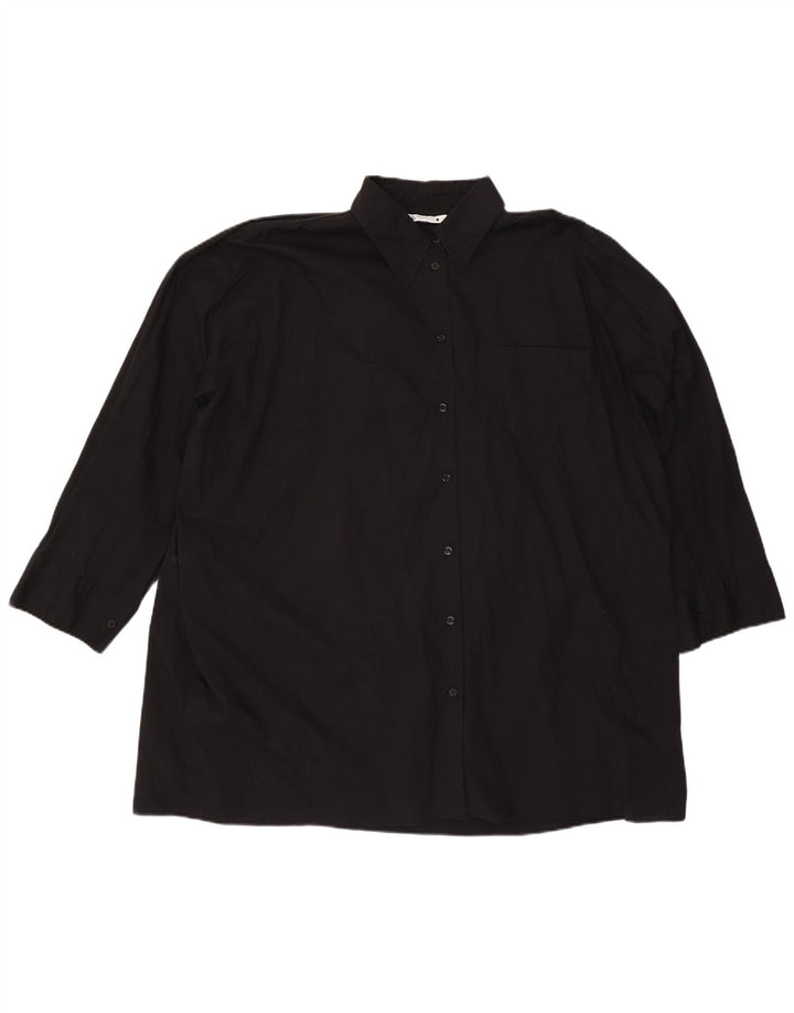 Damska koszula oversize ZARA UK 18 XL czarna