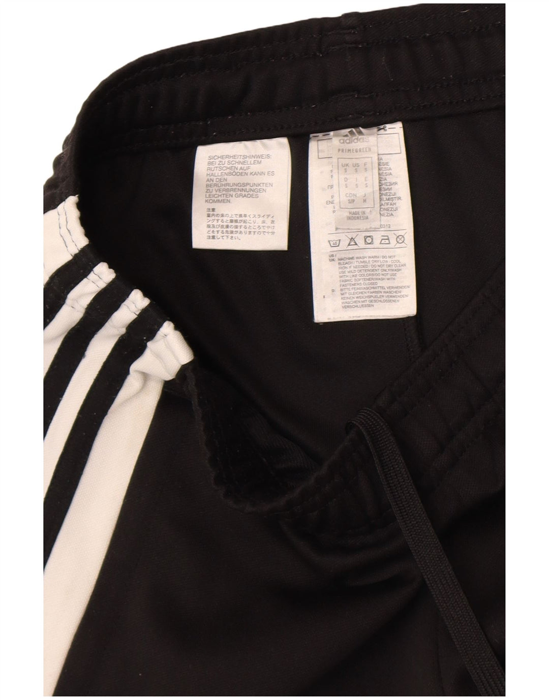 Męskie spodnie dresowe Adidas Aeroready, małe, czarne, poliestrowe