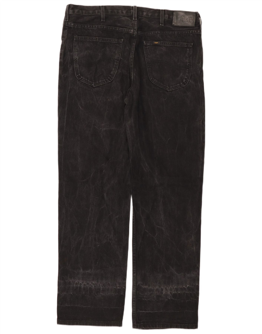 Męskie jeansy LEE Brooklyn Comfort W38 L32, czarne, bawełniane