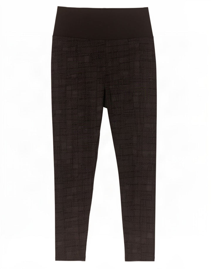 Legginsy damskie Marks & Spencer UK 10 Small, czarna, geometryczna wiskoza