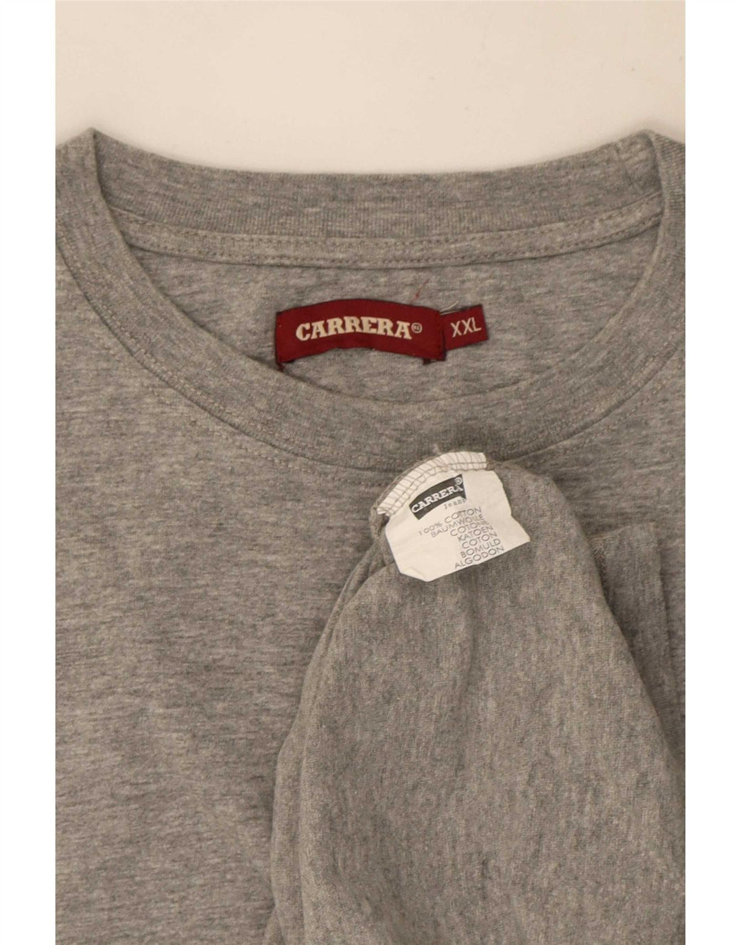 T-shirt męski Carrera Top 2XL Szara bawełna w plamki