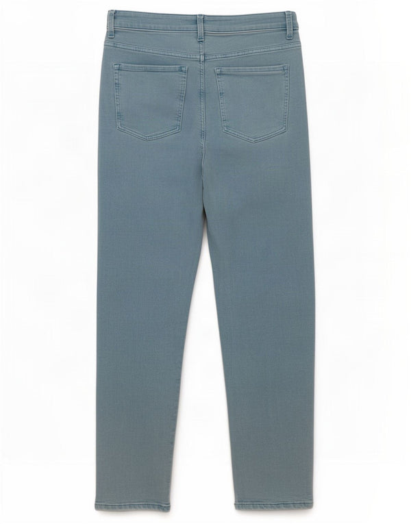 Marks & Spencer Damskie proste dżinsy UK 12 Medium W30 L27 Turkusowe