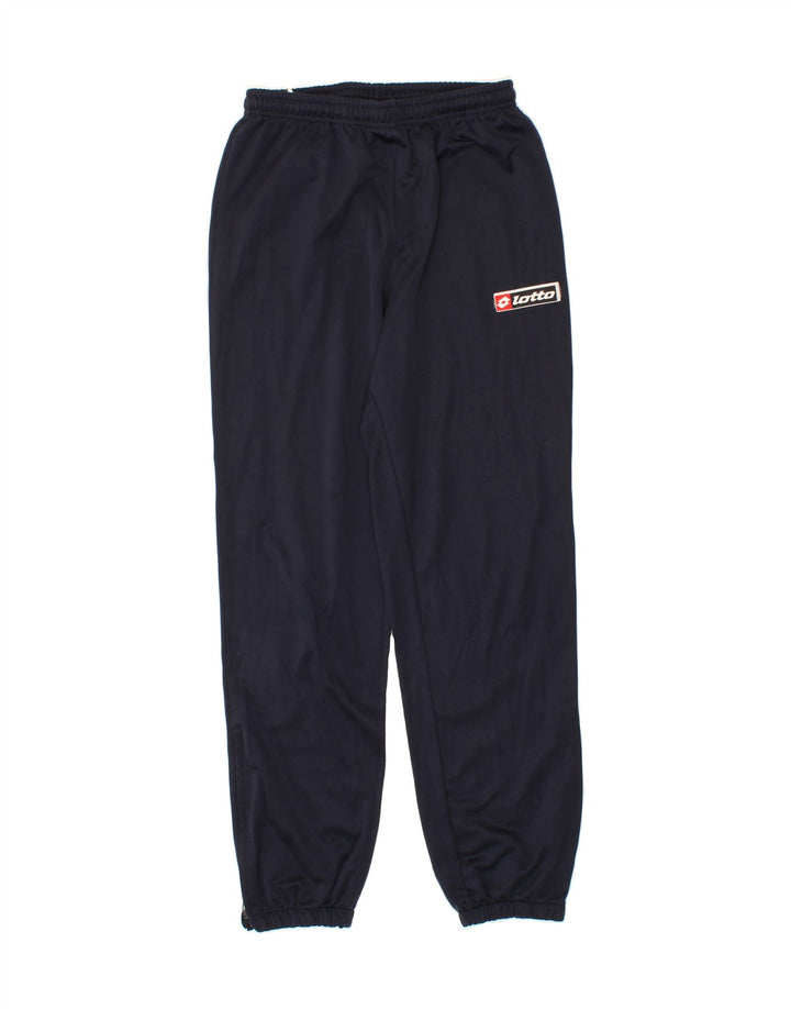 LOTTO Mens Tracksuit Trousers Joggers UK 40/42 Medium  Navy Blue Polyester Vintage Lotto and Second-Hand Lotto from Messina Hembry 