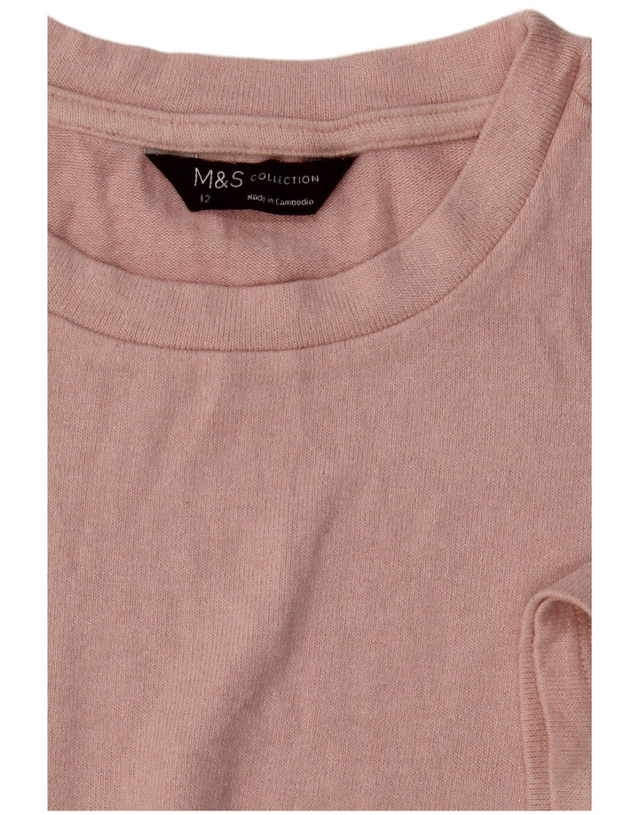T-shirt damski Marks & Spencer UK 12, średni róż