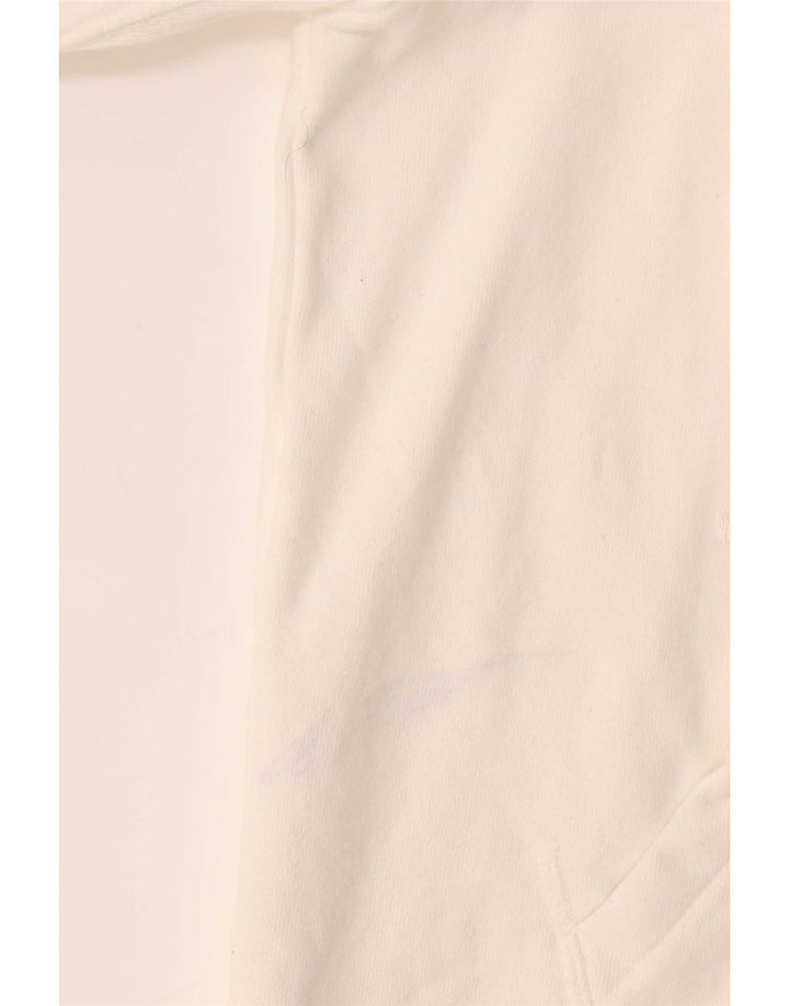 Męski sweter z kapturem Levi's z grafiką, mały, biały, bawełniany
