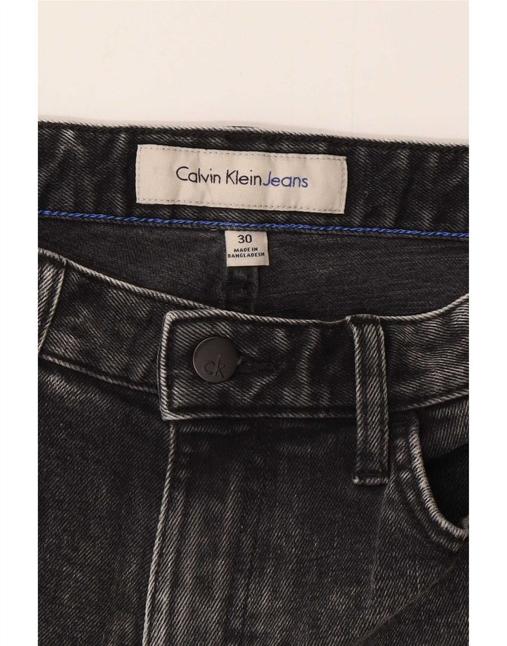 Męskie spodenki jeansowe Calvin Klein W30 Średnioszare, bawełniane