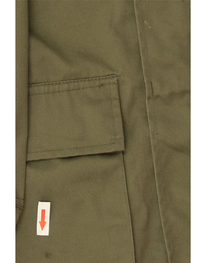 Męska kurtka użytkowa Vintage UK 40, duża, khaki, poliester