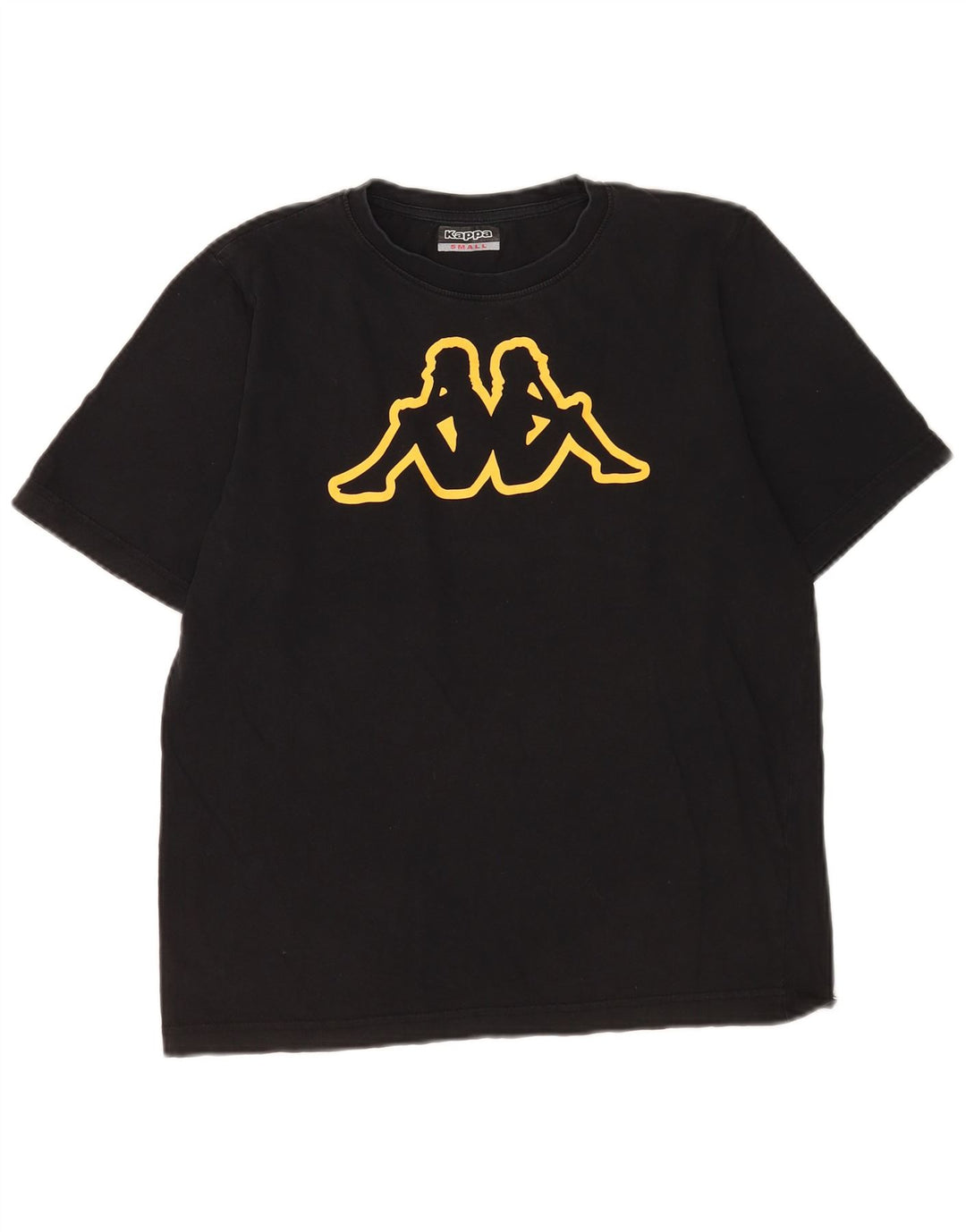 Kappa Mens Graphic T-Shirt Top Small Black