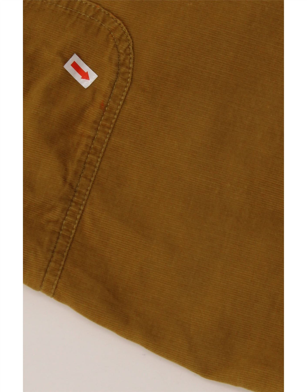 WHITE STUFF Damska mini spódniczka sztruksowa UK 12 Medium W32 Żółta bawełna