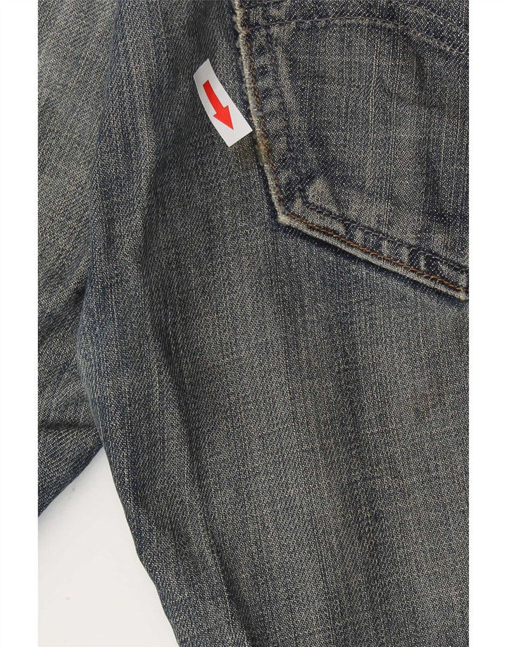 Męskie spodenki jeansowe Lee Knox W34, duże, niebieskie, bawełniane