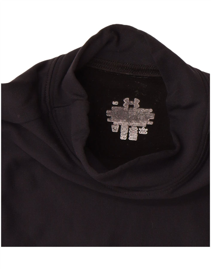 Top dziewczęcy z długim rękawem UNDER ARMOUR 13-14 lat, czarny