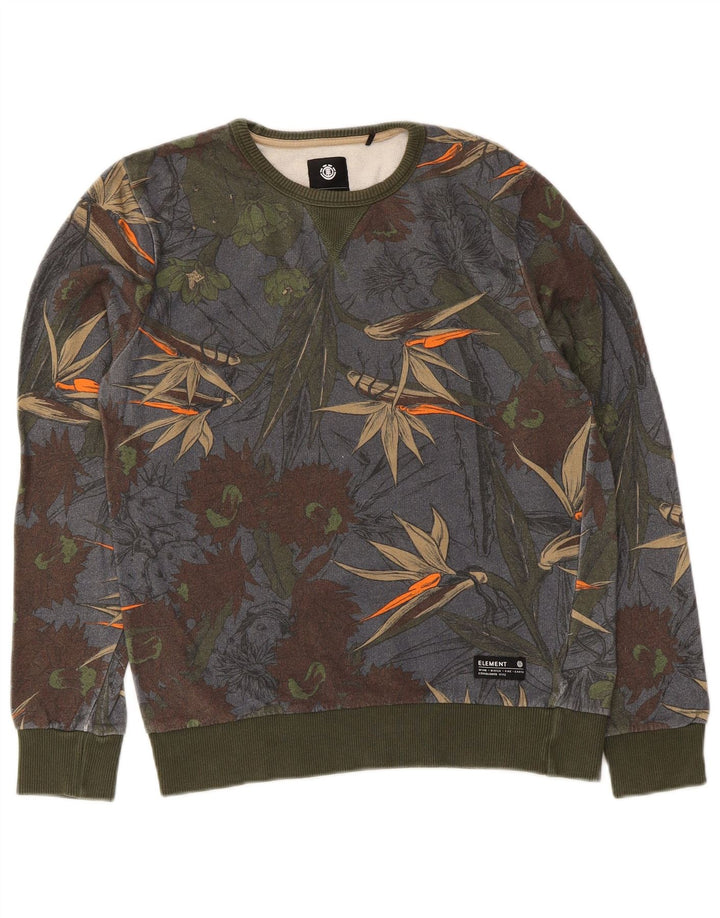 Bluza damska Element UK 10, mała, wielobarwna, z bawełny w kwiaty