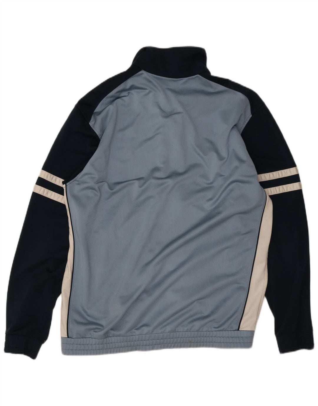 Męska kurtka dresowa Diadora UK 44 XL Niebieski poliester z blokami kolorów