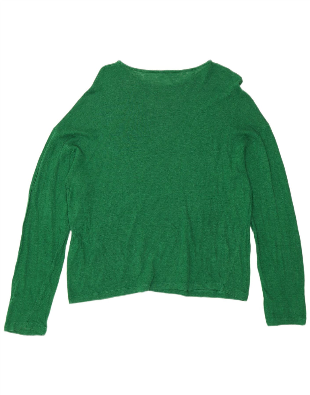 Damski top oversize Jigsaw z długim rękawem UK 10 Small Green
