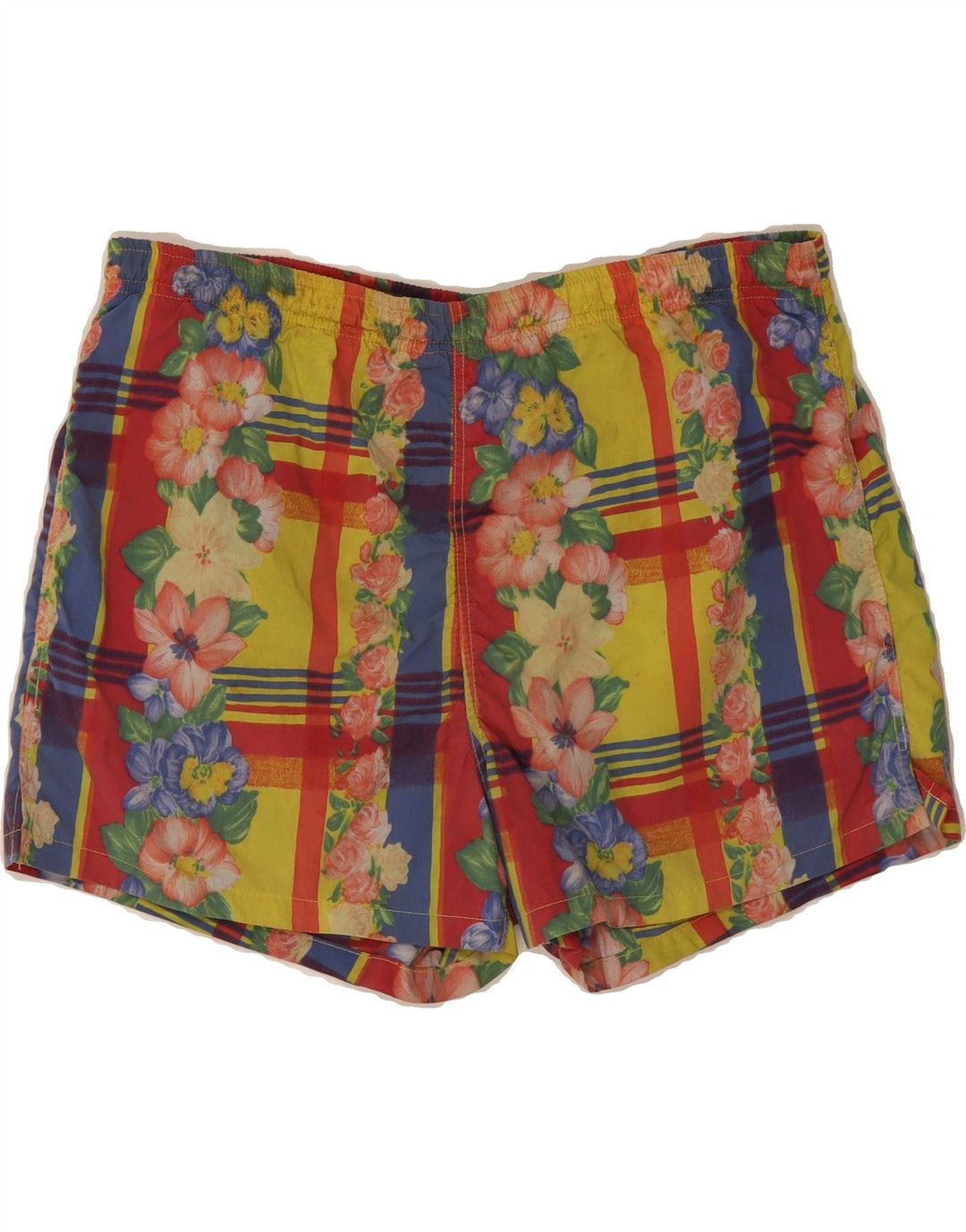 PARAH Mens Swimming Shorts IT 52 XL  Multicoloured Floral Polyamide Vintage Parah and Second-Hand Parah from Messina Hembry 