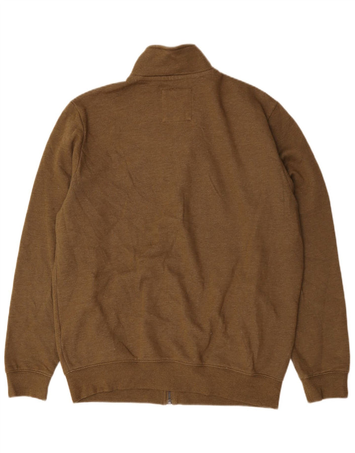 Crew Clothing Męska bluza dresowa, duża, brązowa, bawełniana
