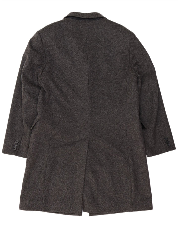 Płaszcz męski BENETTON IT 52 XL, szara wełna